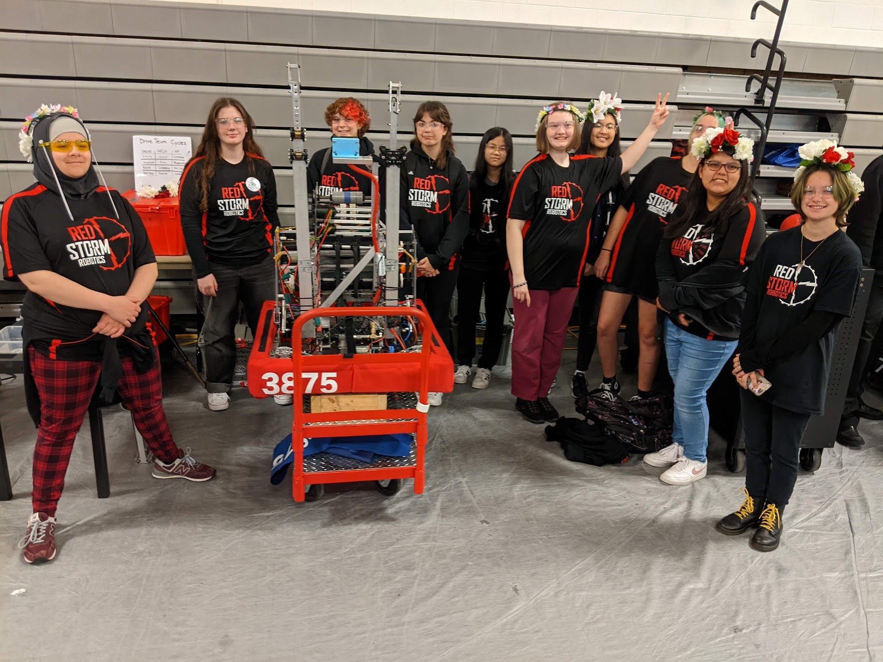 Red Storm Robotics team photo